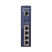 Extensor Industrial PoE, Entrada PoE 802.3 bt  y 4 Puertos de Salida Gigabit 802.3 af/at