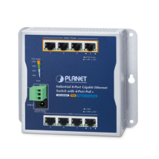 Switch Industrial No Administrable, Múltiple Montaje (Pared, Riel DIN y Magnético), 8 Puertos Gigabit con 4 puertos PoE 802.3at, Hasta 120 W. Switch Industrial No Administrable, Múltiple Montaje (Pared, Riel DIN y Magnético), 8 Puertos Gigabit con 4 puertos PoE 802.3at, Hasta 120 W.