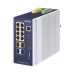 Switch Industrial Administrable Capa 3, Con 8 Puertos PoE Gigabit 802.3bt, 2 Puertos SFP de 1 G / 2.5 G, 2 Puertos SFP 10 G