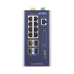 Switch Industrial Administrable Capa 3, Con 8 Puertos PoE Gigabit 802.3bt, 2 Puertos SFP de 1 G / 2.5 G, 2 Puertos SFP 10 G