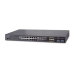Switch de Acceso Stack Capa 2+ de 24 puertos + 4 compartidos TP/SFP + 2 Puertos 10G SFP+  Stack