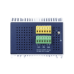 Switch Ethernet Gestionado Capa 3 Industrial DIN-rail / Red Extendida de 10G para Fábricas y Áreas Metropolitanas / 8 Puertos RJ45 10/100/1000BASE-T / 4 Puertos SFP+ 10GBASE-SR/LR / Temp. Operativa -40 a 75 grados C / Protección ESD a