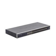 Switch Administrable Capa 2 con Fuente de Alimentación Redundante, 24 Puertos SFP Gigabit 100/1000X, 8 Puertos Combo RJ45 Gigabit. Switch Administrable Capa 2 con Fuente de Alimentación Redundante, 24 Puertos SFP Gigabit 100/1000X, 8 Puertos Combo RJ45 Gigabit.
