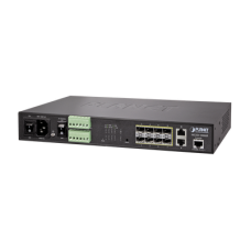 Switch Administrable L2, 8 puertos 100/1000X SFP, 2 puertos 10/100/1000T Switch Administrable L2, 8 puertos 100/1000X SFP, 2 puertos 10/100/1000T