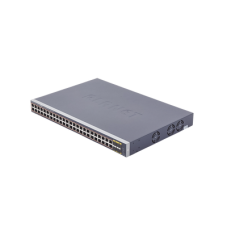 Switch Administrable de 48-Puertos 10/100/1000T 802.3at PoE + 4-Puertos 100/1000BASE-X SFP / 440W Switch Administrable de 48-Puertos 10/100/1000T 802.3at PoE + 4-Puertos 100/1000BASE-X SFP / 440W