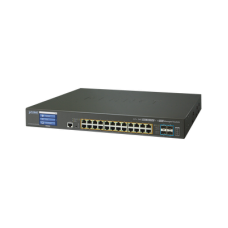 Switch Administrable L3 24 puertos 10/100/1000 Mbps c/Ultra PoE 400 Watts, 4 Puertos 10G SFP+ Switch Administrable L3 24 puertos 10/100/1000 Mbps c/Ultra PoE 400 Watts, 4 Puertos 10G SFP+