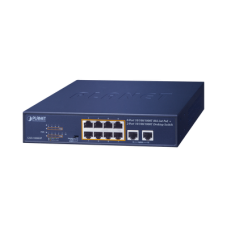 Switch de Escritorio No Administrable / 8 Puertos 10/100/1000T PoE+ 802.3at / 2 Puertos Uplink 10/100/1000T / Presupuesto PoE 120 Watts / Modos Estándar, VLAN y Extend / Distancia Extendida 250 mts / Rackeable Switch de Escritorio No Administrable / 8 Puertos 10/100/1000T PoE+ 802.3at / 2 Puertos Uplink 10/100/1000T / Presupuesto PoE 120 Watts / Modos Estándar, VLAN y Extend / Distancia Extendida 250 mts / Rackeable