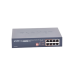 Switch PoE no Administrable, 8 Puertos 10/100/1000 Mbps con 4 Puertos PoE 802.3af/at, Modo Extender Hasta 250 mts Switch PoE no Administrable, 8 Puertos 10/100/1000 Mbps con 4 Puertos PoE 802.3af/at, Modo Extender Hasta 250 mts