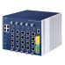 Switch Modular Industrial Capa 3 / 5 Slots / 4 Puertos Gigabit RJ45 / 4 Puertos SFP+ 10G / Rango de Temperatura -40~75°C / Entrada de Potencia Redundante 12-48V / Soporte IPv6/IPv4 Switch Modular Industrial Capa 3 / 5 Slots / 4 Puertos Gigabit RJ45 / 4 Puertos SFP+ 10G / Rango de Temperatura -40~75°C / Entrada de Potencia Redundante 12-48V / Soporte IPv6/IPv4