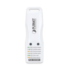 Probador Power Over Ethernet Compacto para Estandares IEEE 802.3af/at/bt Probador Power Over Ethernet Compacto para Estandares IEEE 802.3af/at/bt
