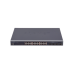 Switch Administrable L2+ de 24 puertos 10/100/1000T PoE+ con 4 puertos combo TP/SFP Gigabit