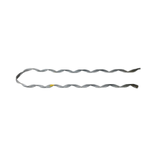 Remate Preformado de Acero Galvanizado para fibra Mini-ADSS, Diámetros 6-7 mm (Estructura de 4 hilos con Polvo Abrasivo) Remate Preformado de Acero Galvanizado para fibra Mini-ADSS, Diámetros 6-7 mm (Estructura de 4 hilos con Polvo Abrasivo)