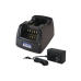 Multicargador para 2 radios alternativa para baterías KNB31A/32N/33L/43L/47L/48L/50NC/KNBL1M/KNBL2M/KNBL3M para radio NX410/TK2180/3180/SERIE NX5000