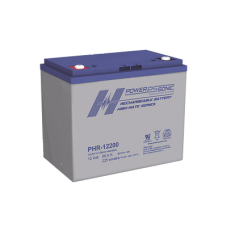 Batería 12V, 58AH, Para Respaldo, Serie PHR, Tecnologías AGM/VRLA, 5 Años Vida Útil, Terminales M6, Reconocida UL