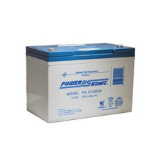 Batería 12V, 100AH, Para Respaldo, Tecnologías AGM/VRLA, 10-12 Años Vida Útil, Terminales B (M6), Reconocida UL   