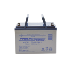 Batería 12V, 100AH, Para Respaldo, Tecnologías AGM/VRLA, 10-12 Años Vida Útil, Terminales U, Reconocida UL   