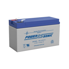 Batería 12V, 7AH, Para Respaldo, Tecnologías AGM/VRLA, 5 Años Vida Útil, Terminales F1, Reconocida UL