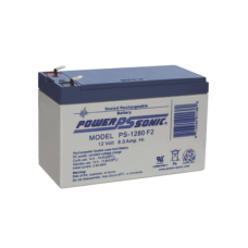 Batería 12V, 8AH, Para Respaldo, Tecnologías AGM/VRLA, 5 Años Vida Útil, Terminales F2, Reconocida UL