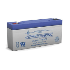 Batería 6V, 3.50AH, Para Respaldo, Tecnologías AGM/VRLA, 5 Años Vida Útil, Terminales F1, Reconocida UL