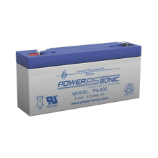 Batería 6V, 3.50AH, Para Respaldo, Tecnologías AGM/VRLA, 5 Años Vida Útil, Terminales F1, Reconocida UL