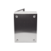 Gabinete de Acero Inoxidable IP66 Uso en Intemperie (300 x 400 x 200 mm) con Placa Interna Galvanizada.