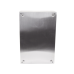 Gabinete de Acero Inoxidable IP66 Uso en Intemperie (400 x 600 x 250 mm) con Placa Interna Galvanizada.