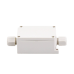 Caja de Conexión Exterior con Conexión Lateral para 6 Líneas (doble tornillo). Incluye Glándulas.