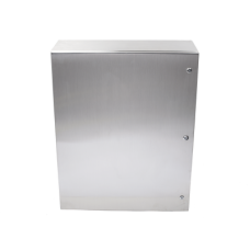 Gabinete de Acero Inoxidable IP66 Uso en Intemperie (800 x 1000 x 300 mm) con Placa Interna Galvanizada.