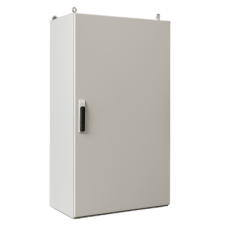 Gabinete de Acero IP55  (800 x 1600 x 400 mm) con Placa Trasera Interior Metálica