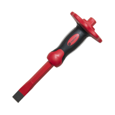 Cincel de Punta Plana con Protección para las Manos de 19x16x250mm