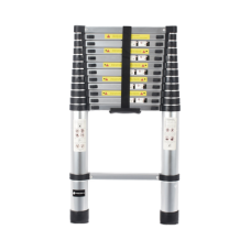 Escalera Telescópica de Aluminio de 3.8 Metros de Altura