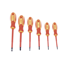 Juego de 6 desarmadores Aislados Bicolor 1000v Juego de 6 desarmadores Aislados Bicolor 1000v
