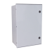 Gabinete de Poliéster IP55 Uso en Exterior (800 x 1000 x 300 mm) con Placa Trasera Interior de Plástico (Incluye Chapa y Llave).