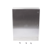 Gabinete de Acero Inoxidable IP66 Uso en Intemperie (800 x 1000 x 300 mm) con Placa Interna Galvanizada.