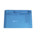 Tapete de silicona de 45 x 30 cm, resistente al calor con áreas magnéticas y de almacenamiento de componentes, ideal para la reparación de equipos y tarjetas electrónicas.