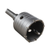 Broca Pasamuros SDS, Sacabocado para Concreto de 65mm con Extensión de 220mm
