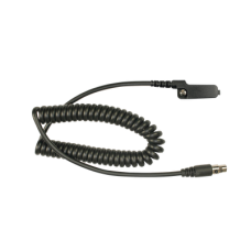 Cable para auricular HDS-EMB con atenuación de ruido para radios Kenwood series 80/ 90/ 140/ 180/ NX200/ 300/ 410 . Compatible con VOX de la serie 180 y NX200