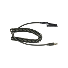 Cable para auricular HDS-EMB con atenuación de ruido para radios MOTOROLA (MOTOTRBO) XPR6500, XPR6550, DEP450, DEP550, DEP550e, DEP570, DGP-4150, DGP-6150, DGP-8550, DGP-5550, APX-7000/ DP-3400.