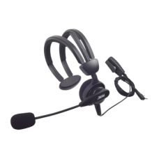 Diadema acolchonada solo un lado con boom flexible para kenwood