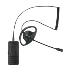 PTT inalámbrico Bluetooth con auricular con micrófono boom para radios Kenwood Serie NX5000/3000