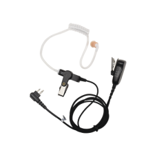 MICRÓFONO DE SOLAPA CON AUDÍFONO DISCRETO CON CABLE D/FIBRA TRENZADA ULTRA RESISTENTE P/ HYT TC-500/ 518/ 600/ 610/ 620/ 700/ 1600/ 70EX. MOTOROLA GP300/ SP50/ P1225/ PRO3150/ EP450/ EP350/ MAG ONE/ RDU2020/ XV2600.