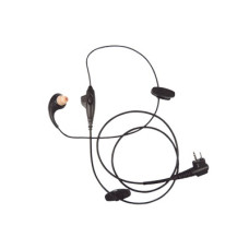 MICRÓFONO DE SOLAPA CON AUDÍFONO DISCRETO P/ RADIOS KENWOOD Serie G/ 3230/ 2102G/ 2202L/ 2212L/ 2170/ 2360/ 2302/ 2312/ 2000/ NX220/ NX240/ TKD240.