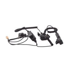 MICRÓFONO AUDÍFONO DE 2 CABLES CON DOBLE PTT P/MOTOROLA XTS3000/ ASTRO/ HT1000/ MT2000/ MTS2000/ MTX8000/ 838/ 9000.