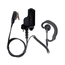 MICRÓFONO DE SOLAPA ESTILO GANCHO P/ MOTOROLA XTS3000/ ASTRO/ HT1000/ MTX8000/ 838/ 9000/ GP9000/ XTS5000/ GP1200.