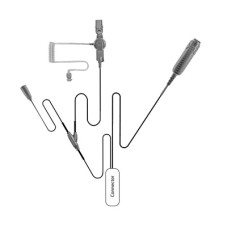 MICRÓFONO - AUDÍFONO DE SOLAPA DE 3 CABLES P/ VERTEX VX-10/ VX-300/ VX-400/ VX-110/ 1R/ VXF-1/ FT-10R.