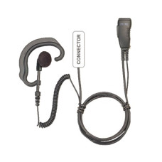 MICRÓFONO DE SOLAPA ESTILO GANCHO P/ MOTOROLA MOTOTRBO XPR6500/ XPR6550/ DGP4150/ 6150/ DGP8550/ APX7000/ DP3400.