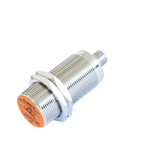 Sensor Capacitivo M30 / 10 mm Blindado / PNP NO / Conector M12 4-pines Rasante / IP67 / Protección contra Cortocircuito y Polaridad Inversa / LED Indicador Rojo