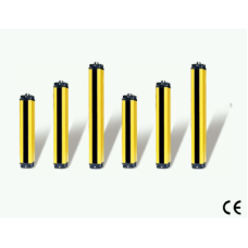 Receptor de Barrera Fotoeléctrica PNP 4 Hilos / Ancho de Protección 0.5-5 m / Resolución 25 mm Detección de Presencia / DC 12-24V / IP65 / Conector M12 / Aluminio y Nylon / Inmunidad Luz Ambiente >5000 LUX