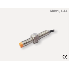 Sensor Inductivo de Proximidad Cilíndrico IBT8-N02PA-D3Y2 / M8 8x8x44 mm / Cable 3 Hilos 2M / PNP N.O. / Rango Detección 2 mm / IP67 / −25...+70°C Sensor Inductivo de Proximidad Cilíndrico IBT8-N02PA-D3Y2 / M8 8x8x44 mm / Cable 3 Hilos 2M / PNP N.O. / Rango Detección 2 mm / IP67 / −25...+70°C