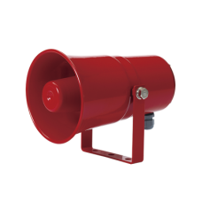 Sirena electrónica de montaje en pared con 5 sonidos de advertencia de máx. volumen 115 dB a 24 VCD Sirena electrónica de montaje en pared con 5 sonidos de advertencia de máx. volumen 115 dB a 24 VCD